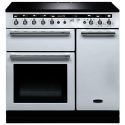 Rangemaster Hi-LITE 90 Induction Hob Range Cooker White